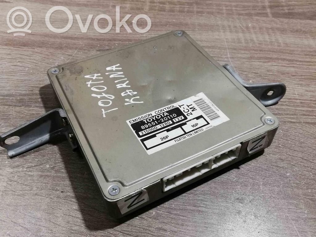 Toyota Carina T210 Unitate control motor/modul ECU 