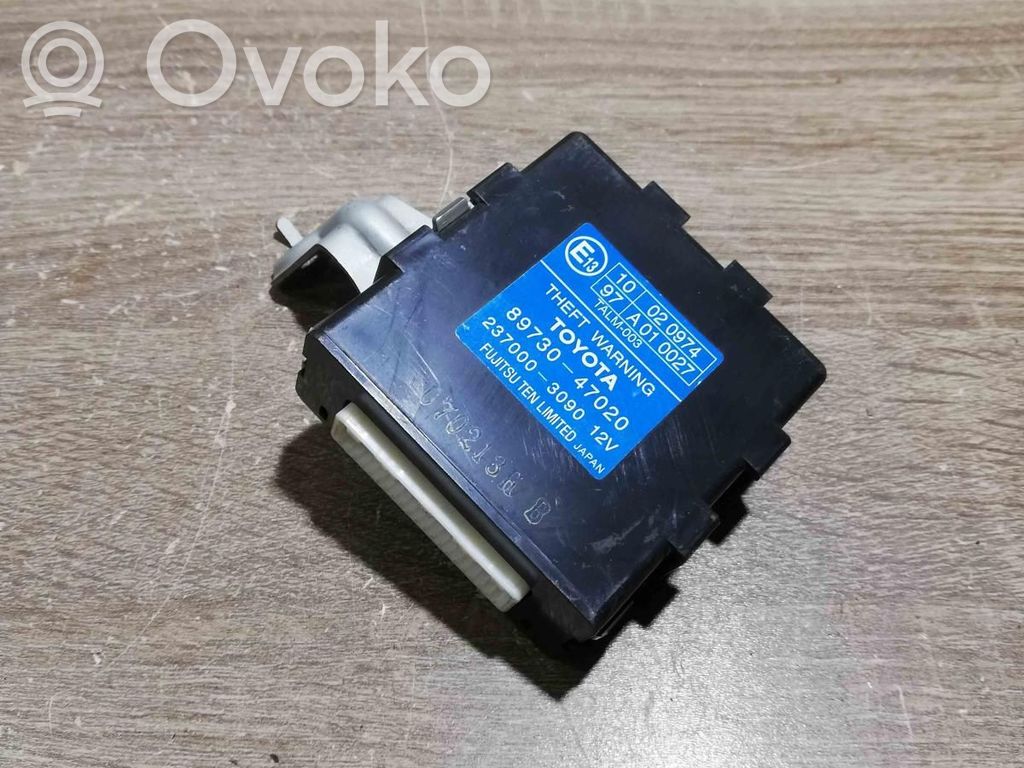 Toyota Prius (XW20) Unitate/modul control alarmă 