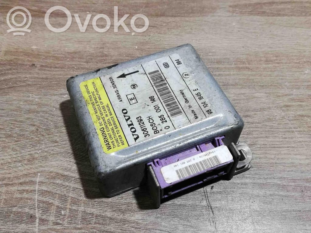 Volvo S40, V40 Centralina/modulo airbag 