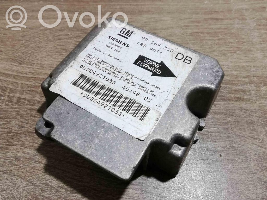 Opel Vectra B Centralina/modulo airbag