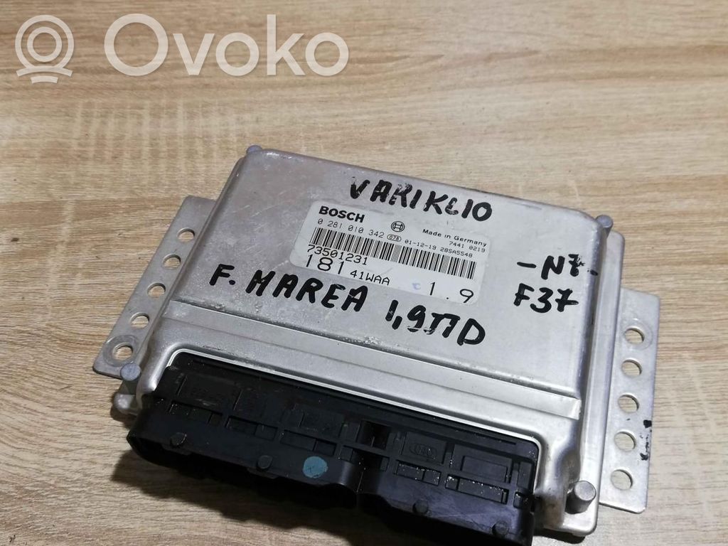Fiat Marea Centralina/modulo motore ECU 