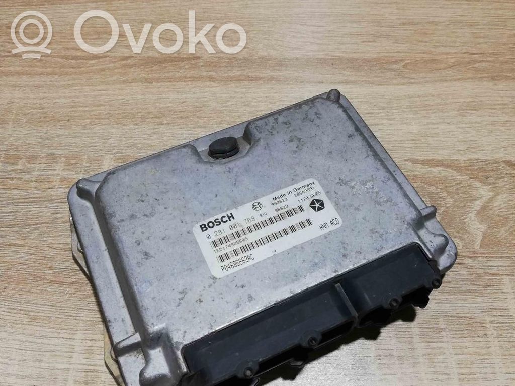 Chrysler Voyager Unité de commande, module ECU de moteur 