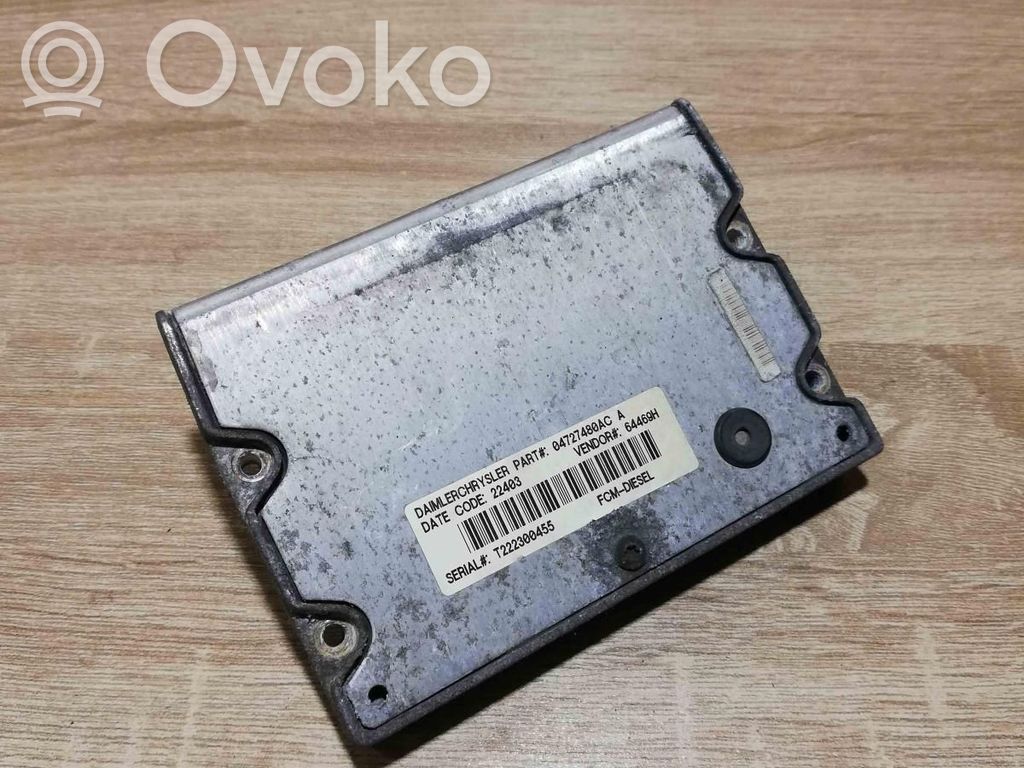 Chrysler Voyager Modulo fusibile 