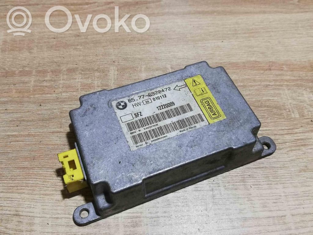 Airbag control unit/module   6920472