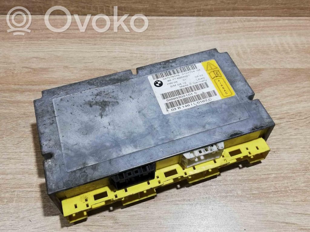 Unidad de control/módulo del Airbag   6933021