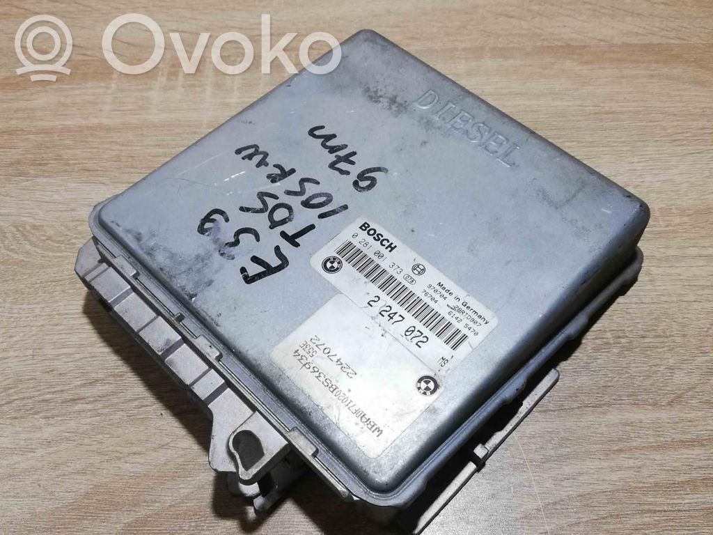 Engine control unit/module ECU   2247072,0281001373