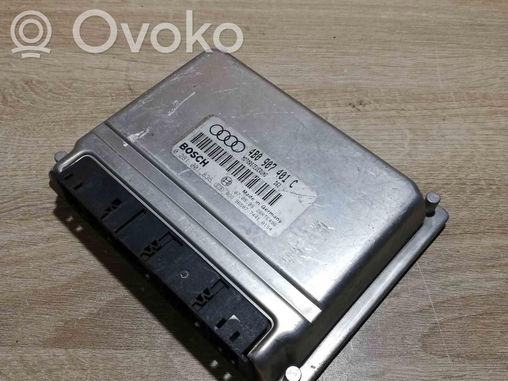 Engine control unit/module   4B0907401C,0281001836