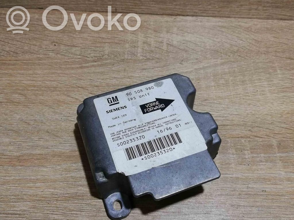 Centralina/modulo airbag   90508980