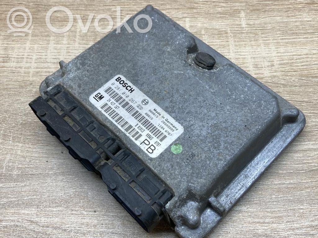 Opel Astra G Unitate control motor/modul ECU 