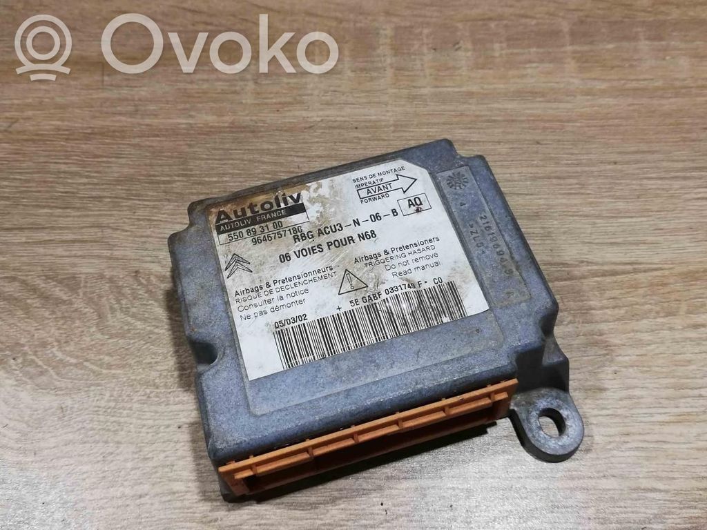 Citroen Xsara Picasso Centralina/modulo airbag
