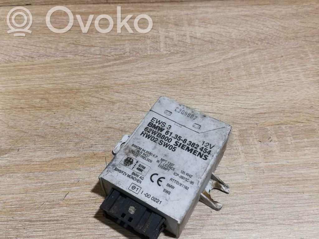 BMW 5 E39 Unidad de control/módulo inmovilizadora 