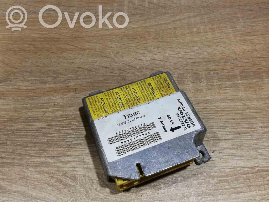 Volvo V70 Centralina/modulo airbag 