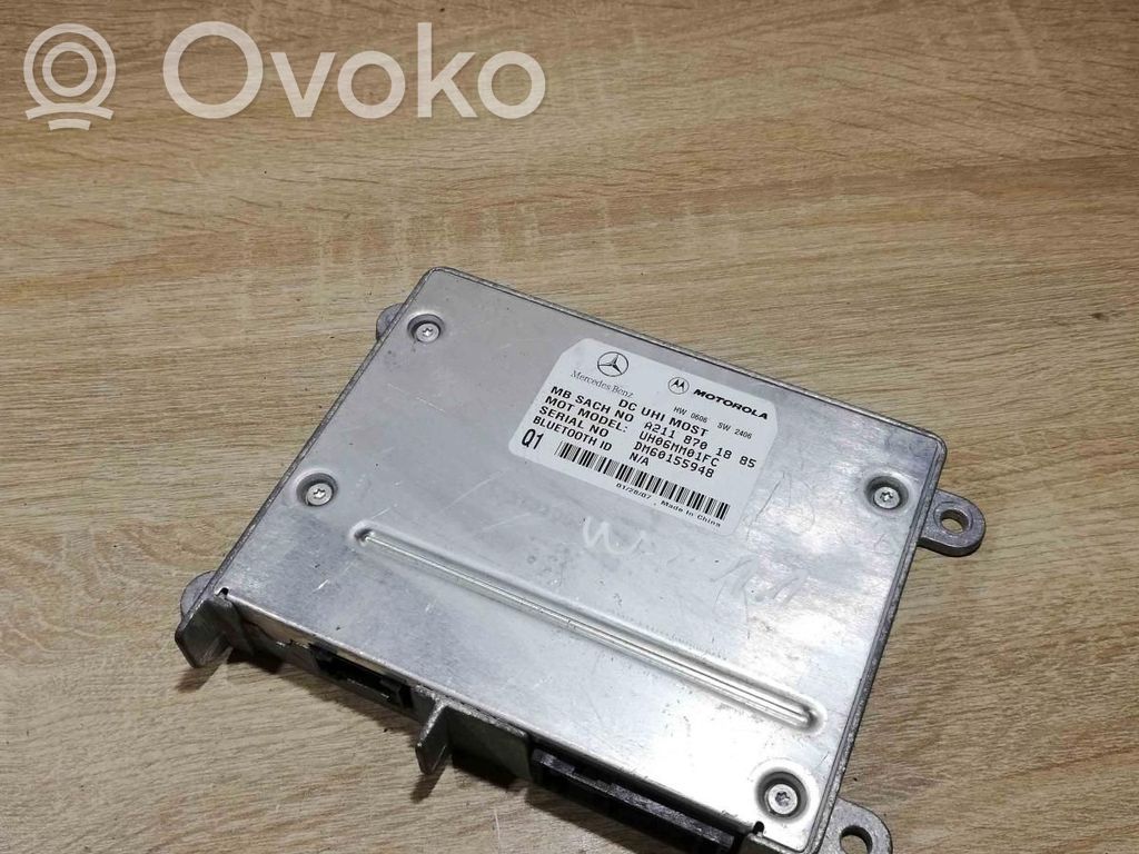 Mercedes-Benz CLS C219 Modul unitate control Bluetooth