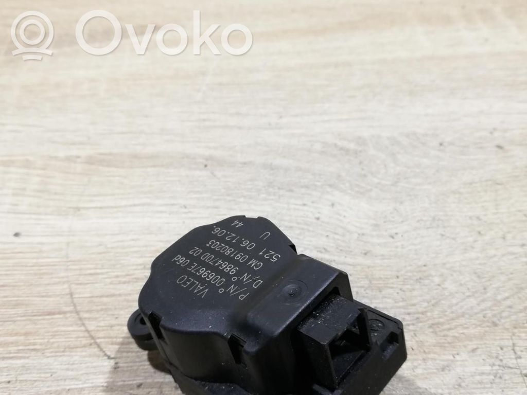 Opel Signum Motorino attuatore aria 