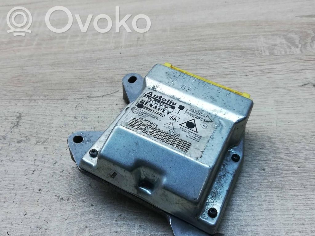 Renault Laguna II Unidad de control/módulo del Airbag 