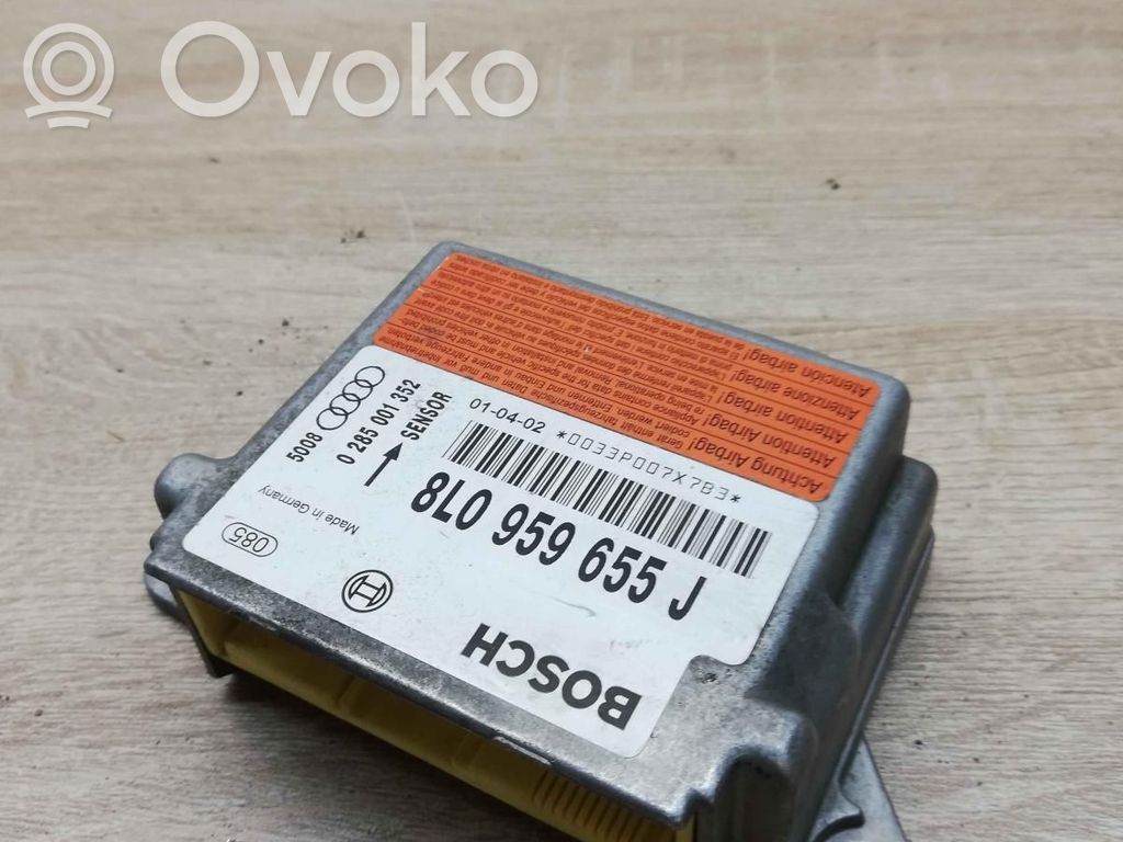 Audi A3 S3 8L Module de contrôle airbag