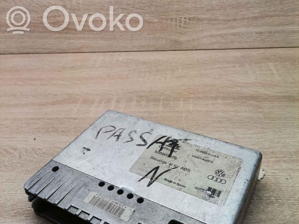 Volkswagen PASSAT B3 Unitate/modul control ABS 