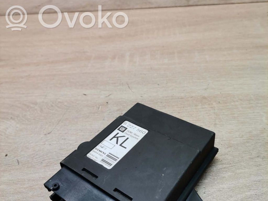 Unité de commande module de porte   9227560,5WK46001