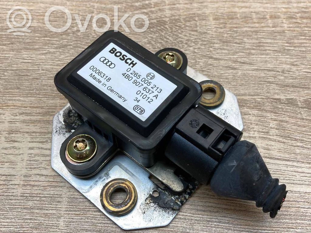 ESP Drehratensensor Querbeschleunigungssensor   4B0907637A,0265005213