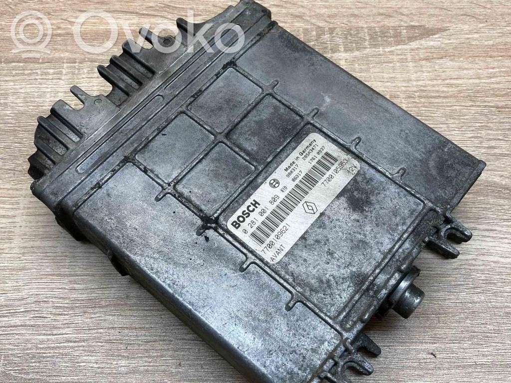 Renault Scenic I Unité de commande, module ECU de moteur 
