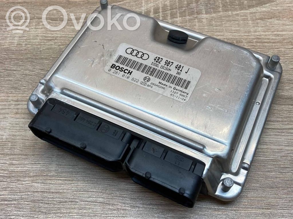 Audi A6 S6 C5 4B Unitate control motor/modul ECU 