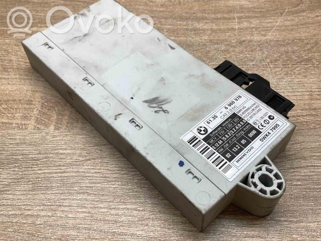 BMW 5 E60 E61 Centralina/modulo CAS 