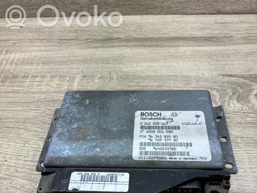 Peugeot 607 Gearbox control unit/module 