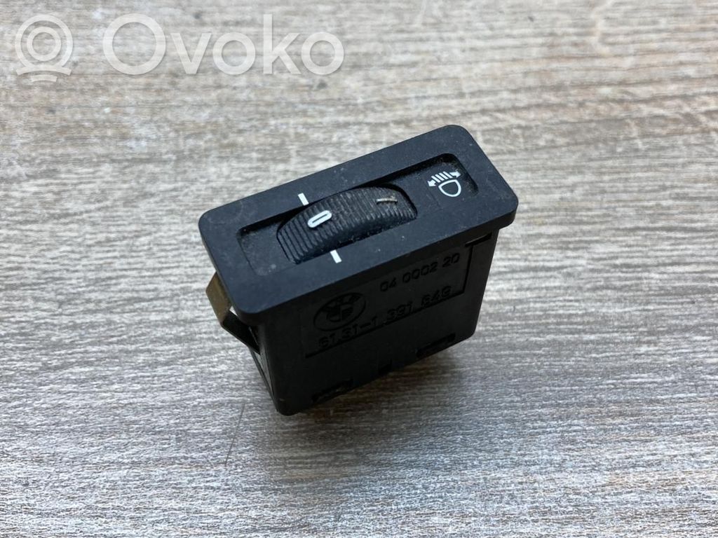 BMW 5 E34 Headlight level height control switch 