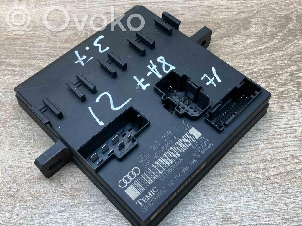 Audi A8 S8 D3 4E Modulo comfort/convenienza 