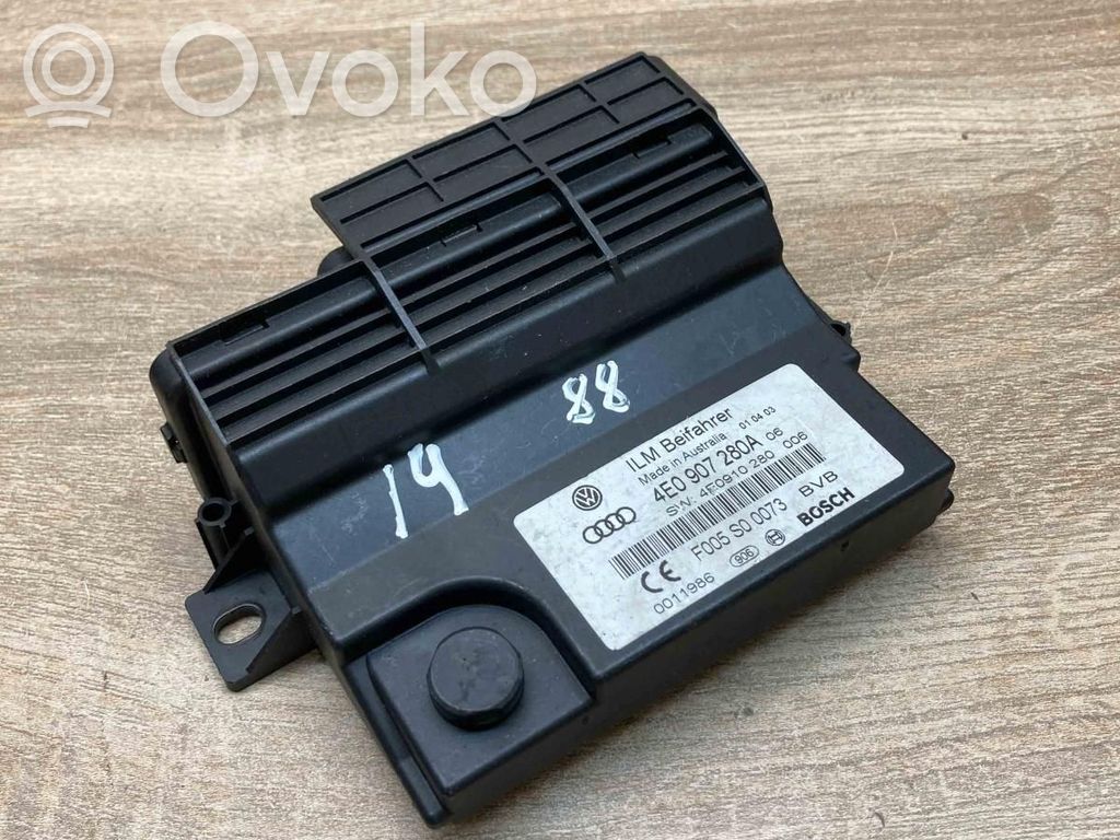 Power management control unit   4E0907280A,4F0910280
