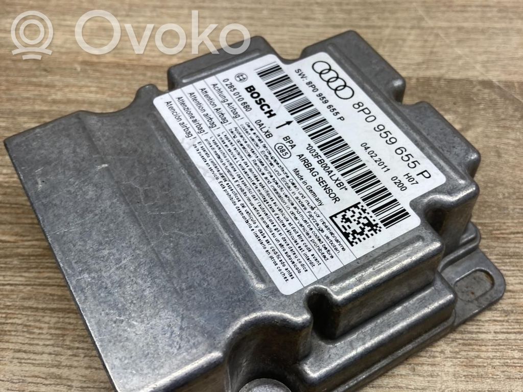 Audi A3 S3 8P Unitate/modul de comandă airbaguri 