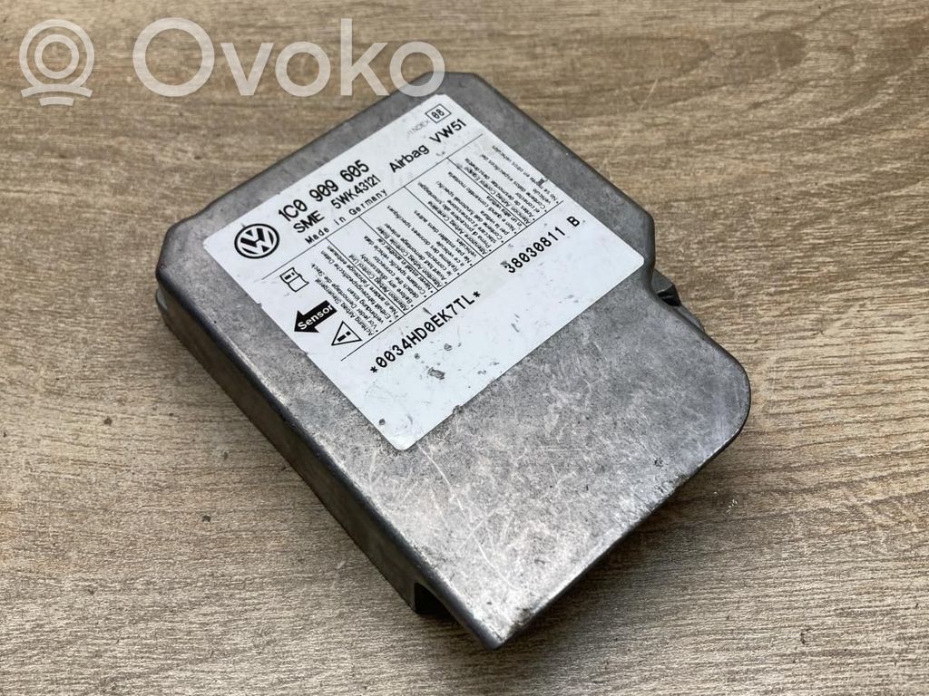 Skoda Octavia Mk1 (1U) Unitate/modul de comandă airbaguri 