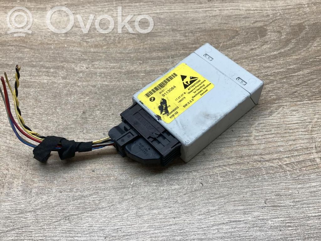 BMW 5 E60 E61 Modulo di controllo consolle centrale 