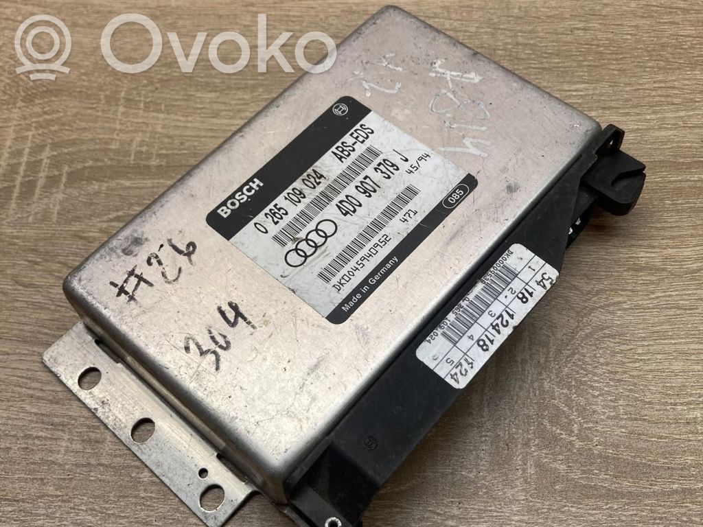 Unitate/modul control ABS   4D0907379J,0265109024