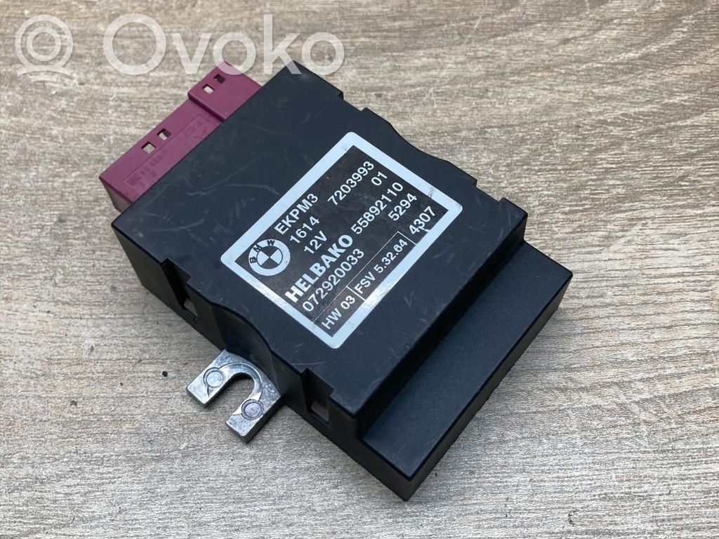 Fuel injection pump control unit/module   7203993,55892110