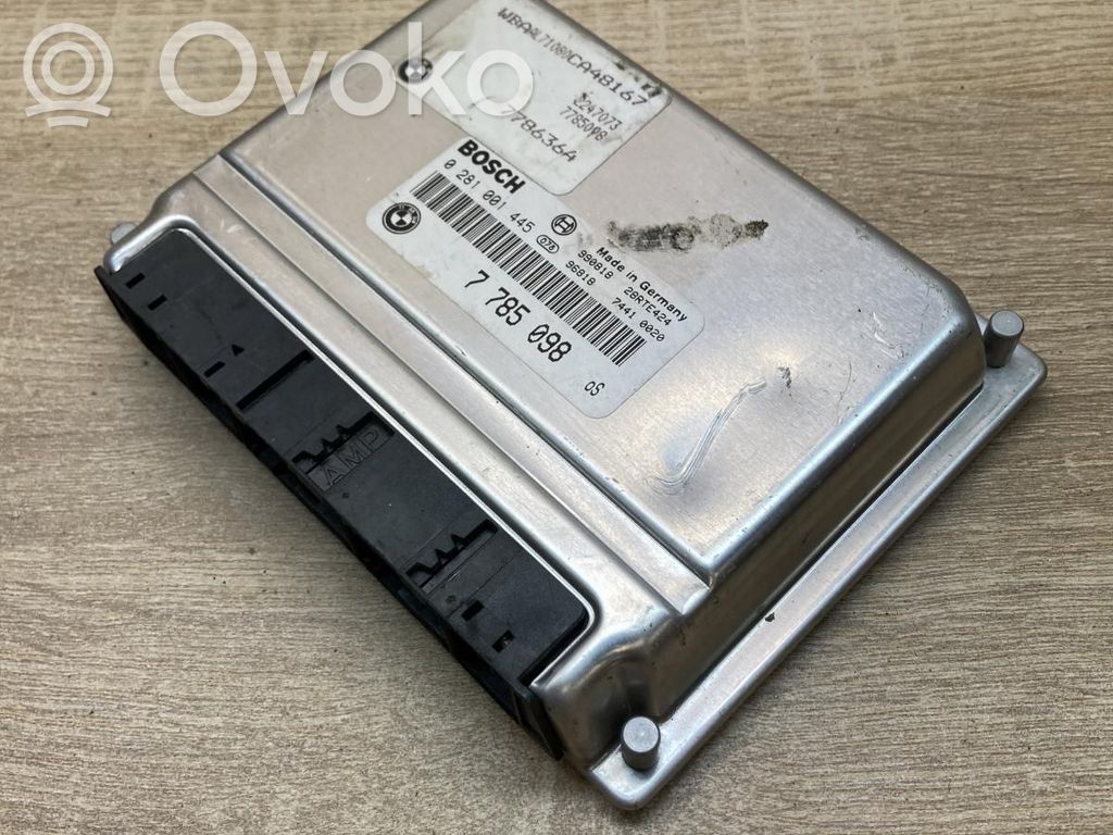 BMW 3 E46 Centralina/modulo motore ECU 