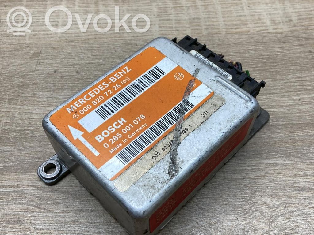 Mercedes-Benz E W124 Unitate/modul de comandă airbaguri