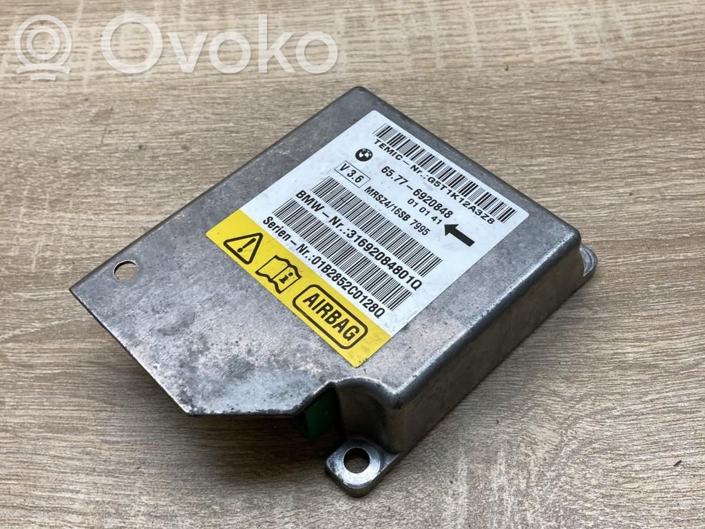 Airbag control unit/module   6920848,V36