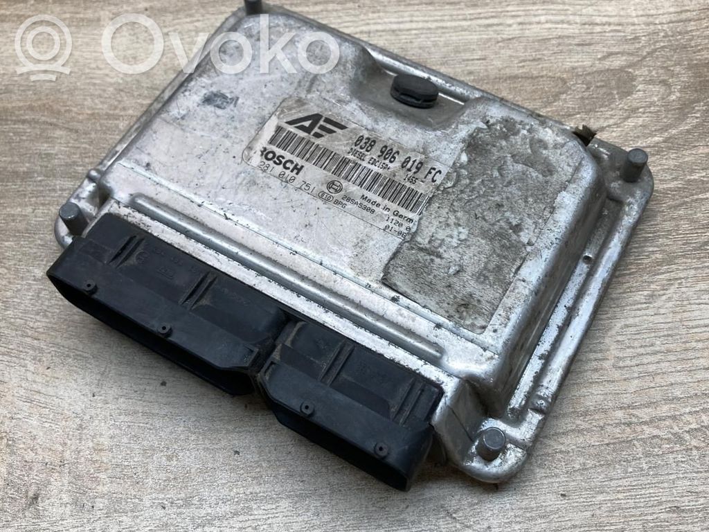 Volkswagen Sharan Unitate control motor/modul ECU 
