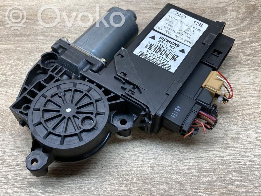 Audi A4 S4 B6 8E 8H Motorino alzacristalli della portiera anteriore
