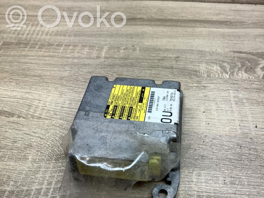Toyota Yaris Unitate/modul de comandă airbaguri 