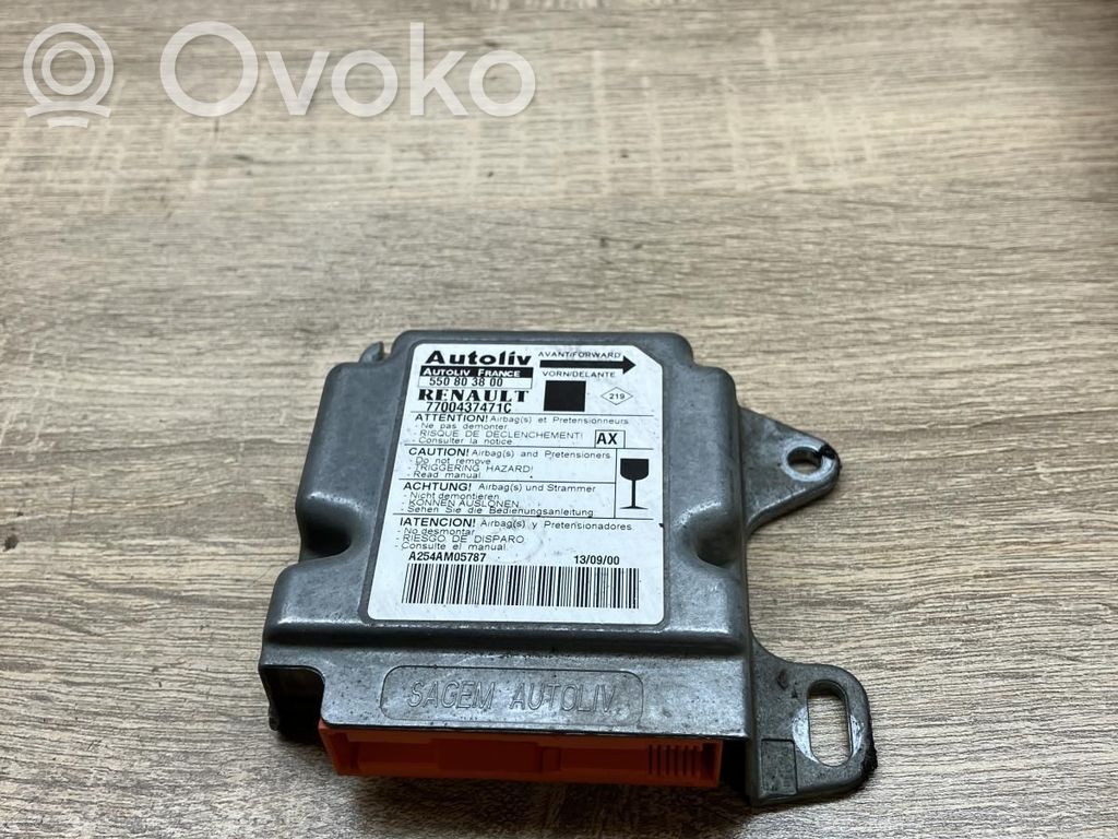 Renault Scenic I Unitate/modul de comandă airbaguri 