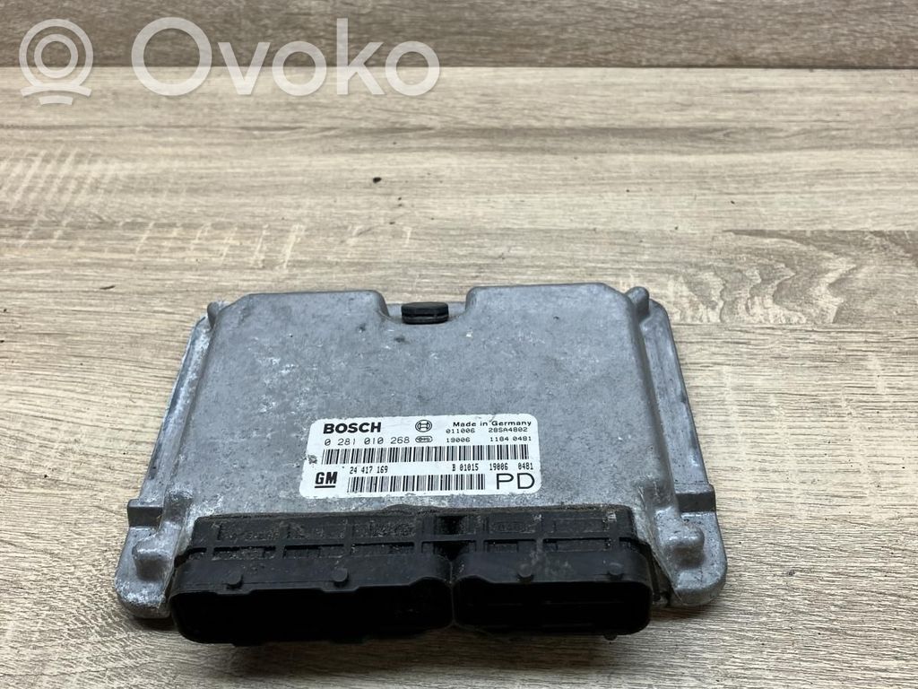 Opel Zafira A Centralina/modulo del motore 