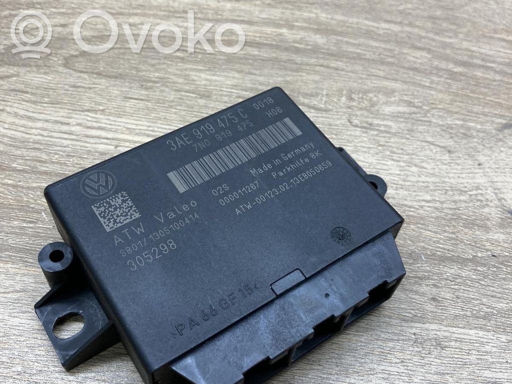 Volkswagen PASSAT B7 Unité de commande, module PDC aide au stationnement 