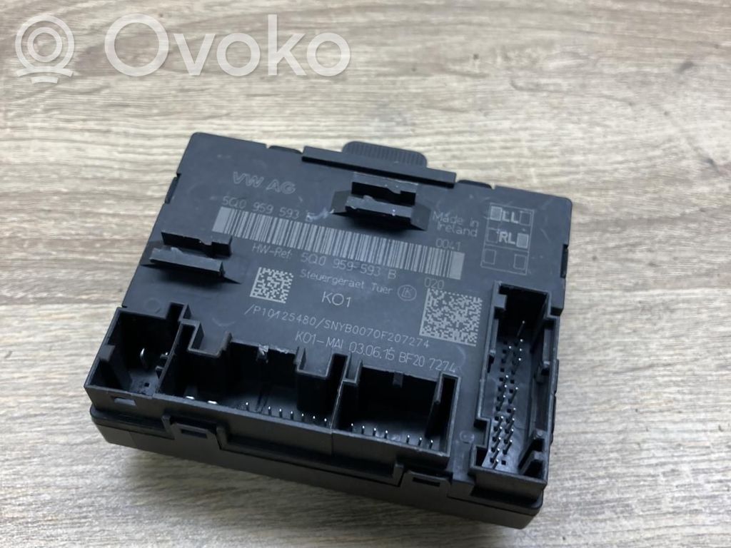 Audi A3 S3 8V Unitate/modul comandă uși 