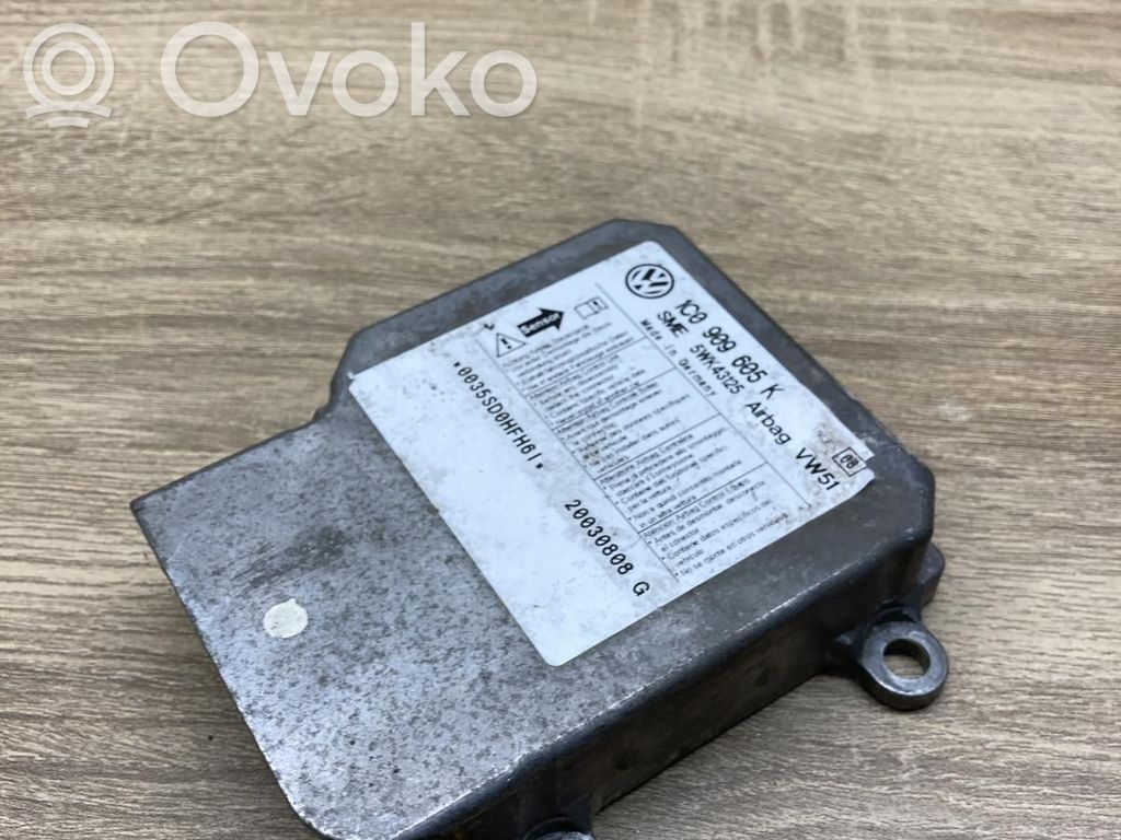Skoda Fabia Mk2 (5J) Centralina/modulo airbag