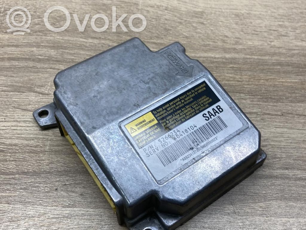 Saab 9-5 Module de contrôle airbag