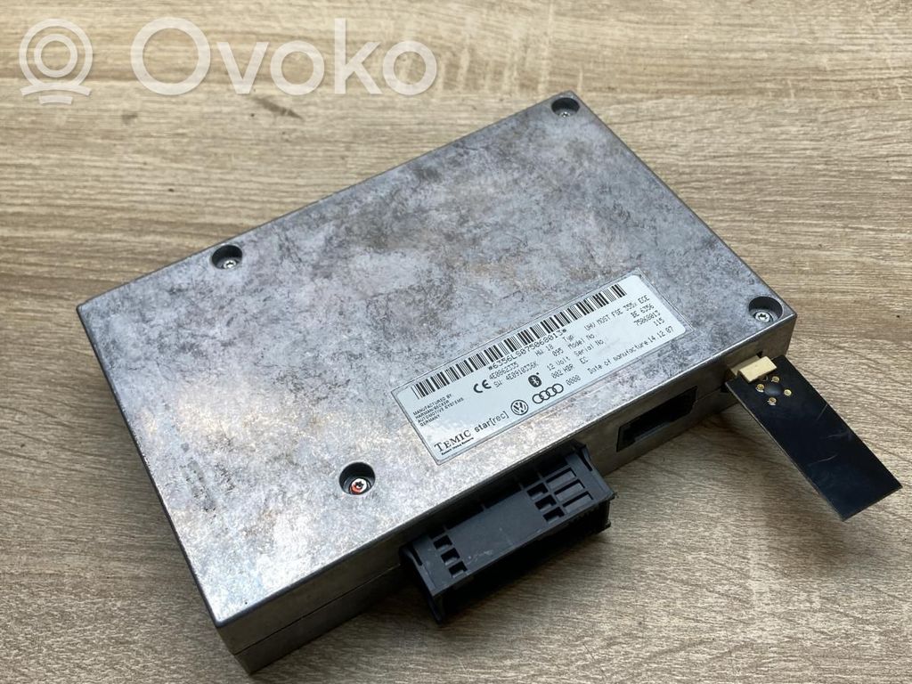 Audi A6 S6 C6 4F Module unité de contrôle Bluetooth