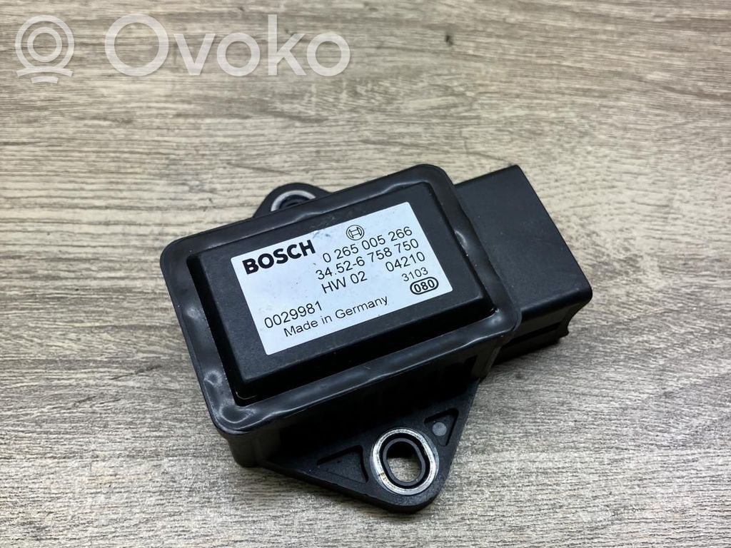 BMW 5 E60 E61 ESP Drehratensensor Querbeschleunigungssensor 