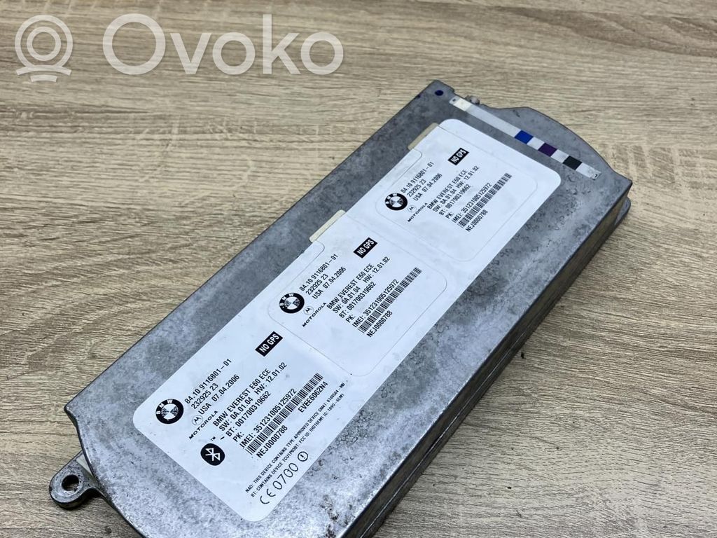 BMW 3 E90 E91 Bluetoothin ohjainlaite/moduuli 